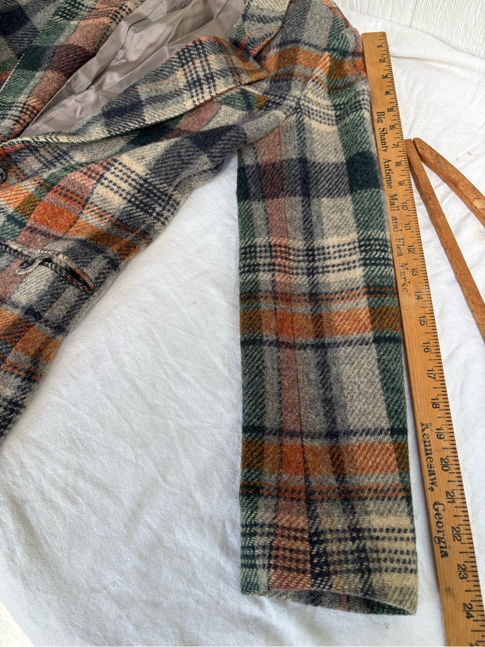 Vintage Hunters Run Wool Blazer Small - Picture 11 of 12